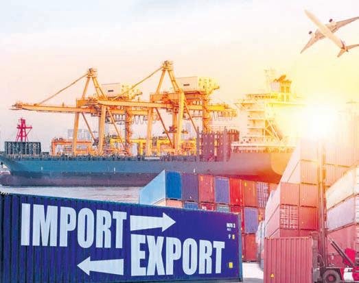 Exports rise, imports decline