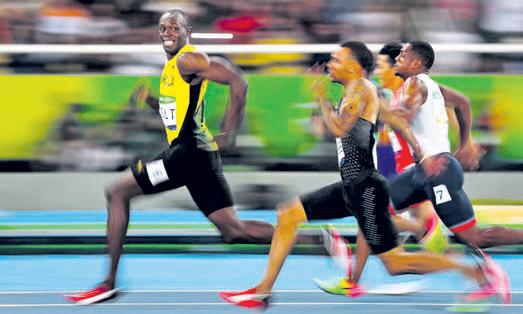 Bolt, once fastest man alive, now breathless climbing stairs