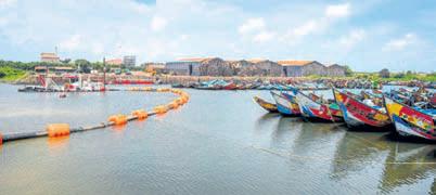 Aryapalli fishing jetty dredging work begins