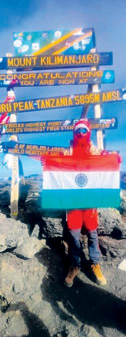 Bargarh youth scales Mt Kilimanjaro