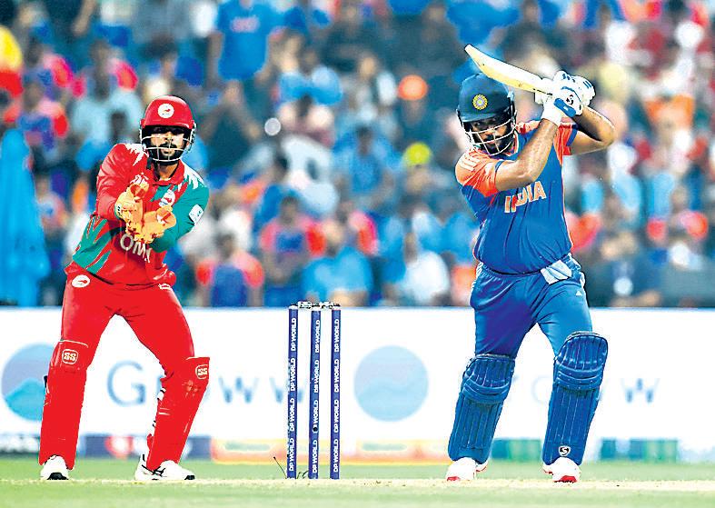India beat spirited Oman