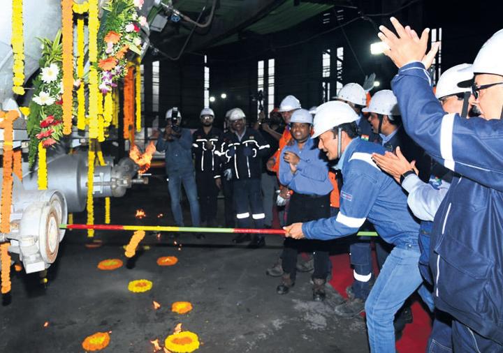 Jindal Steel commissions landmark Angul furnace