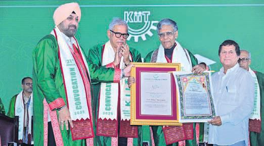 Nobel laureates inspire at KIIT's 3-day convocation