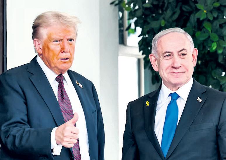 Trump meets Netanyahu