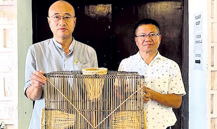 Nagaland Univ patents eco fishing trap