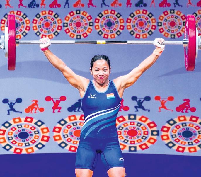 Mirabai lifts third career medal at World C’ships