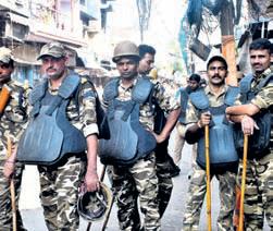 SP team barred from city; accused's hall demolished