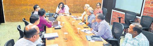 Anu Garg reviews progress of 3 key irrigation projects