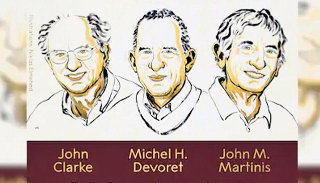 3 get Nobel for works on quantum physics