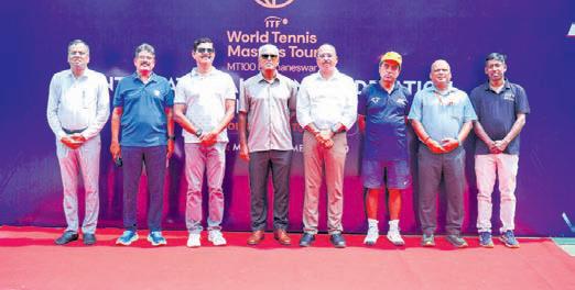World Tennis Masters Tour MT100 Bhubaneswar 2025 inaugurated