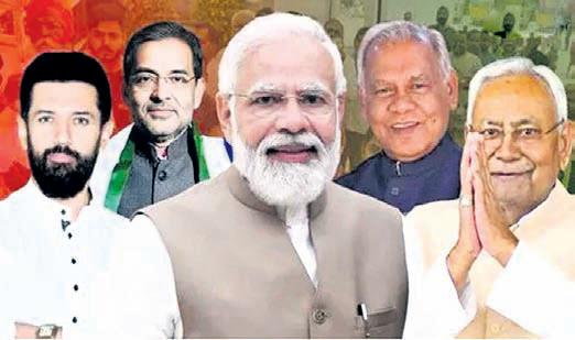 BJP, JD(U) to contest on 101 seats each