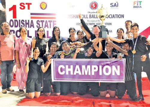 1st State Roll Ball C’ship held in City