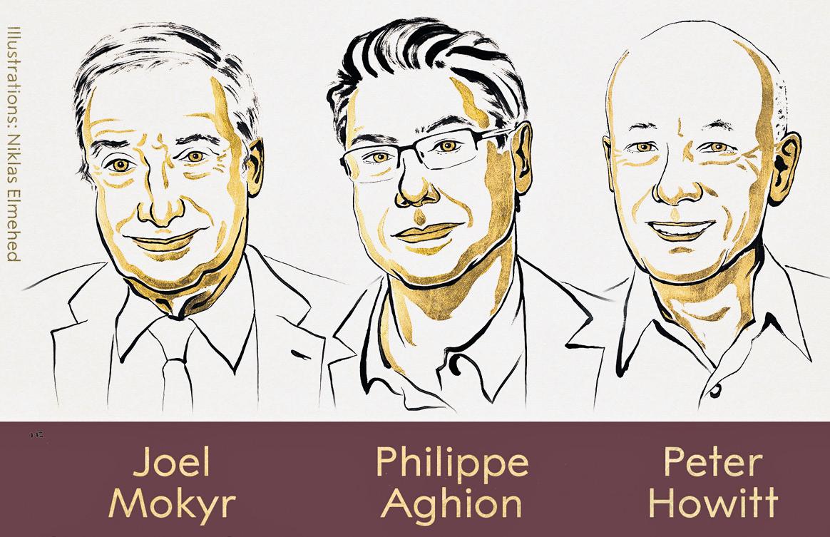 3 share Economics Nobel on innovation-driven growth