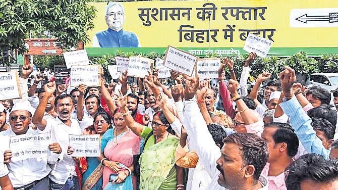 JD-U, BJP discuss seat sacrifice to calm restive allies