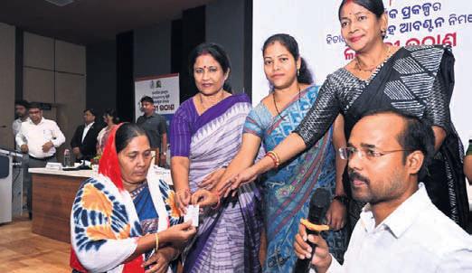 Housing units to 44 families in Salia Sahi