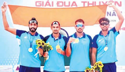 ASIAN ROWING C’SHIPS Olympian Panwar leads India’s 10-medal show