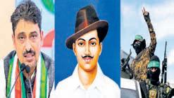 Congress MP compares Bhagat Singh with Hamas