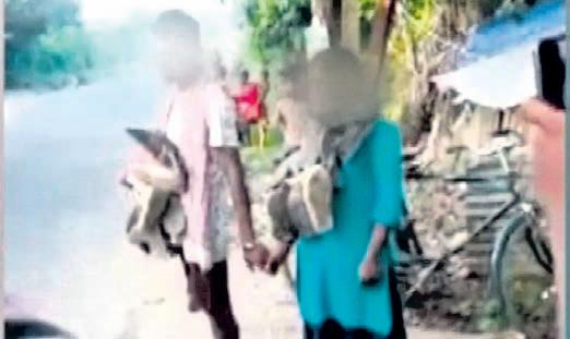 Man, woman assaulted, paraded with shoe garlands; 4 arrested