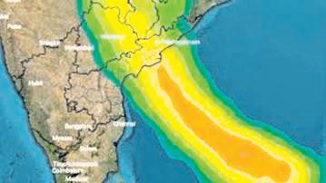 'Montha' set to make landfall near AP coast