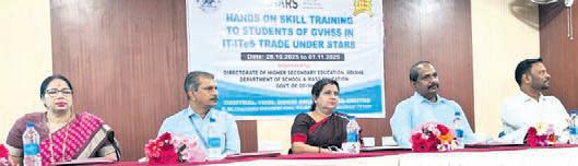 Skill devpt training for vocational students