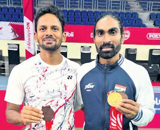 Bhagat, Kadam lead India's triumph