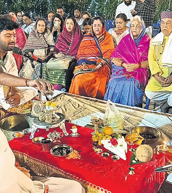 Rudrabhishek of Somnath Jyotirlinga held at Dhenkanal palace