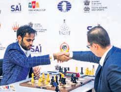 CHESS WORLD CUP Arjun, Harikrishna into top 16, Praggnanandhaa crashes out