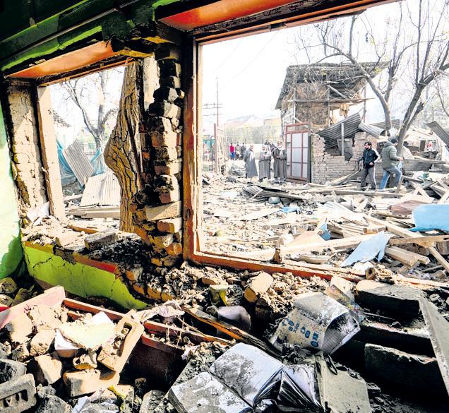 Umar Nabi's house demolished