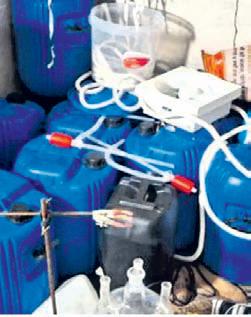 Lab manufacturing Mephedrone busted