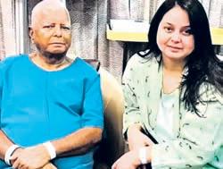 Those who say filthy kidney, debate me: Lalu’s daughter