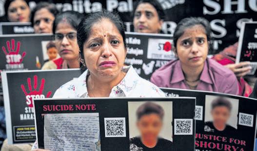 STUDENT SUICIDES SPARK OUTRAGE