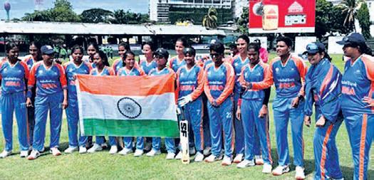 Blind cricketers crowned champions