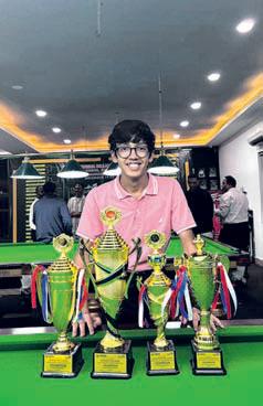 Padhy’s 4th double crown, Vishesh shines