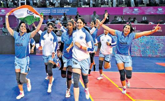 Unstoppable eves rule Kabaddi WC