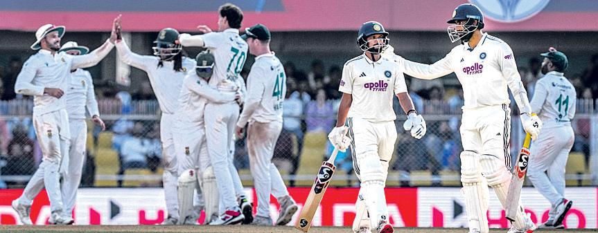 India stare at ugly loss