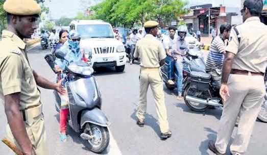 Action against habitual traffic violators: 241 RCs suspended