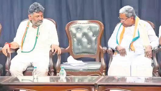 Sidda invites DKS for breakfast