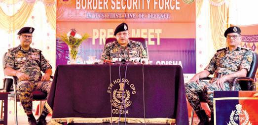 BSF IG: Committed to eradicate Maoists from state by March 2026