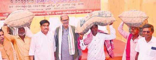 Dy CM distributes certified seed potato at Athagarh