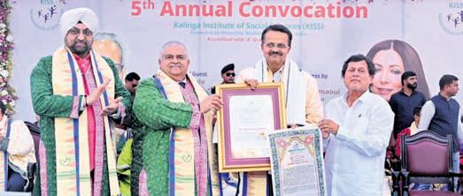 KISS confers honoris causa degrees