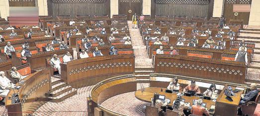 LS sees adjournments, walkout in RS over SIR