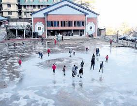 Shimla ice rink opens for skating today