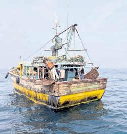 2 Andhra trawlers seized for violating annual fishing ban