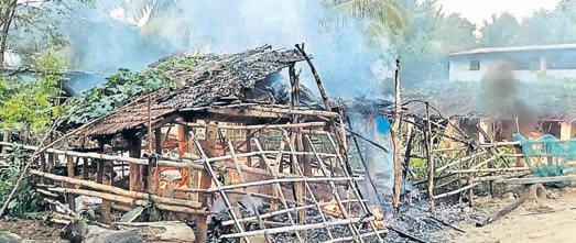 Violence, arson rock Malkangiri village