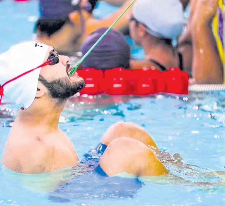 Swimmer Indori grabs double gold