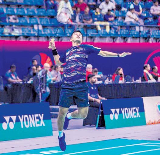 Strong show by Indian shuttlers