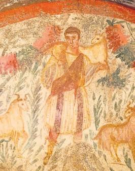 Rare fresco of Jesus as 'Good Shepherd' uncovered in Turkey