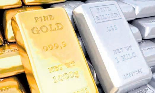 GOLD, SILVER SPARKLE