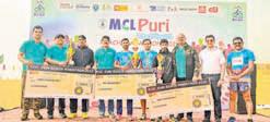 Over 1K runners take part in Puri Beach Marathon