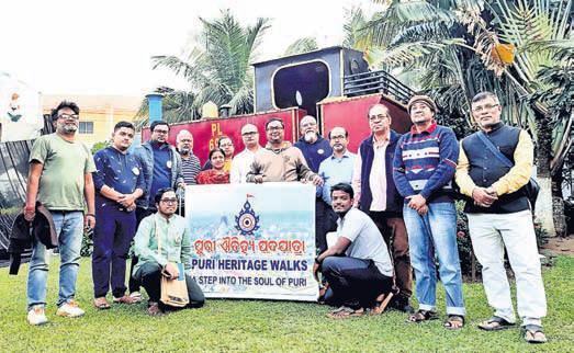 Railway heritage explored on Chakratirtha Road
